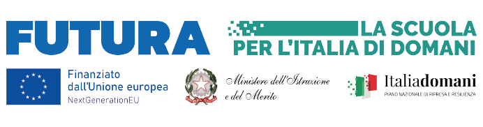 Logo PNRR e Scuola Futura